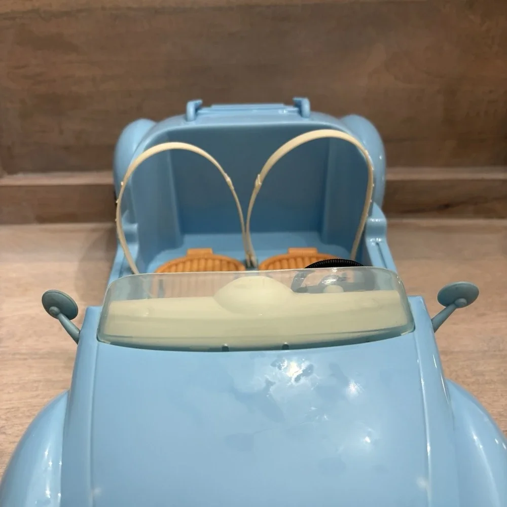 Barbie Beach Car‎ 2006 Glam Cruiser Blue Convertible Sports Car Mattel No Basket